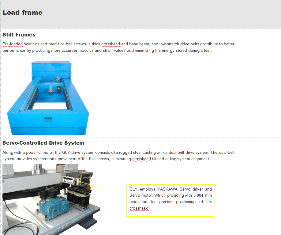 GLY Series Optical Fiber Cable Tensile & Crush Testing Machine