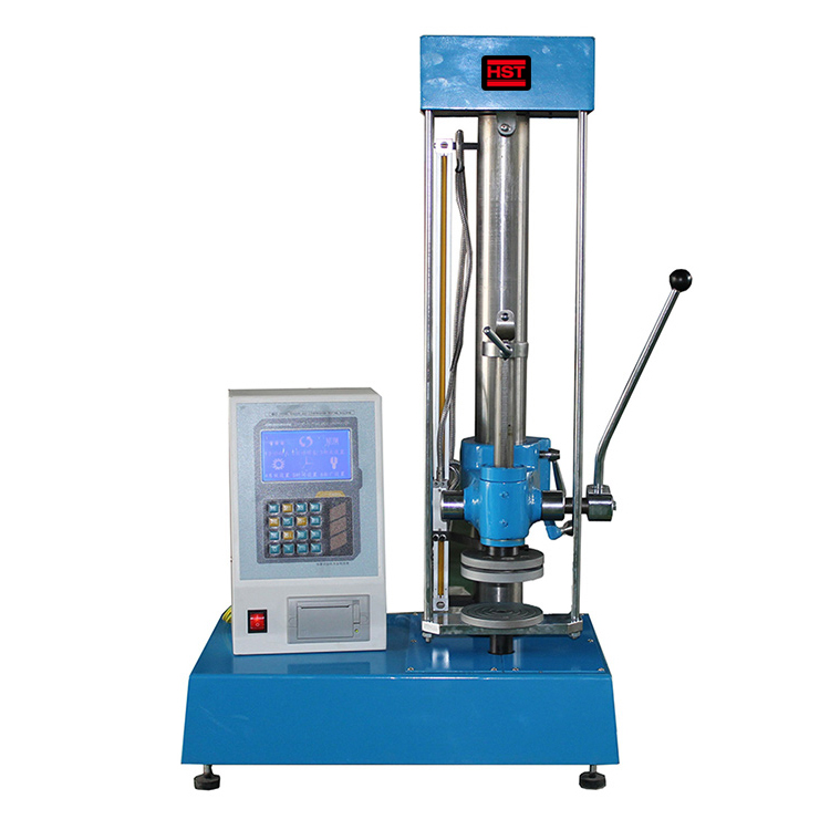 Manual Spring Extension and Compression Testing Machine