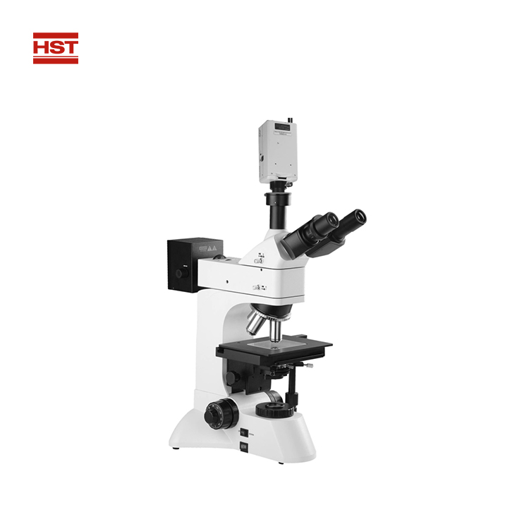 A15.0505-D Computer Type Trinocular  Upright Multifunction Metallographic Microscope  With Polarizing Darkfield And Dual Lights