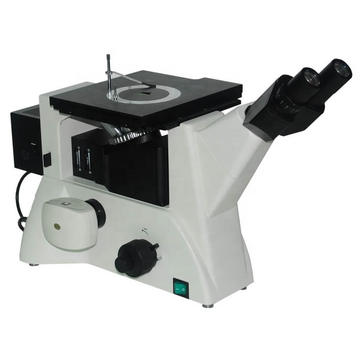 A12.202-B Trinocular Inverted  Metallurgical Microscope With Polarizing