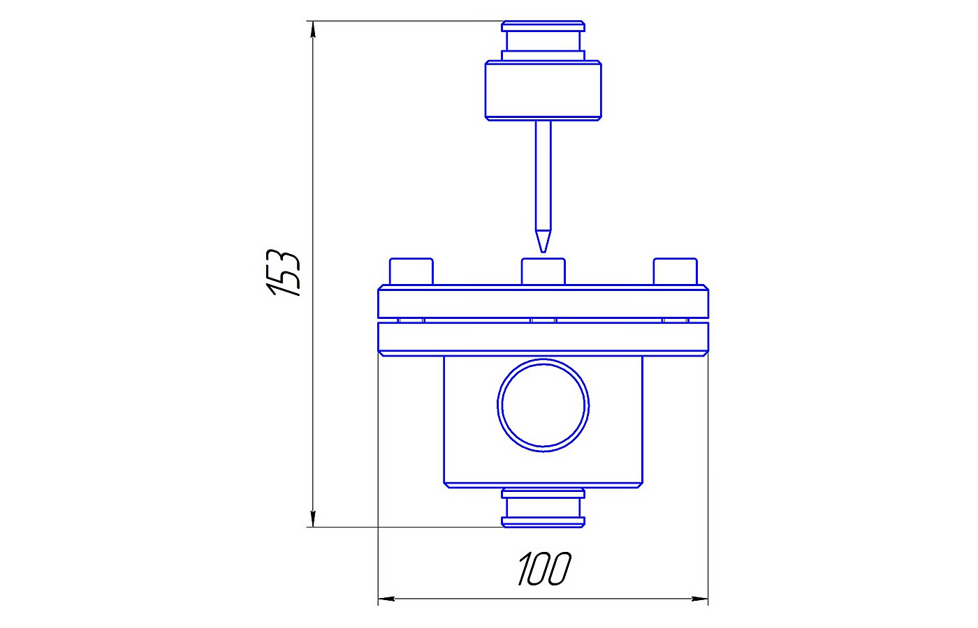 Device for determination of puncture resistance (up to 3 kN)