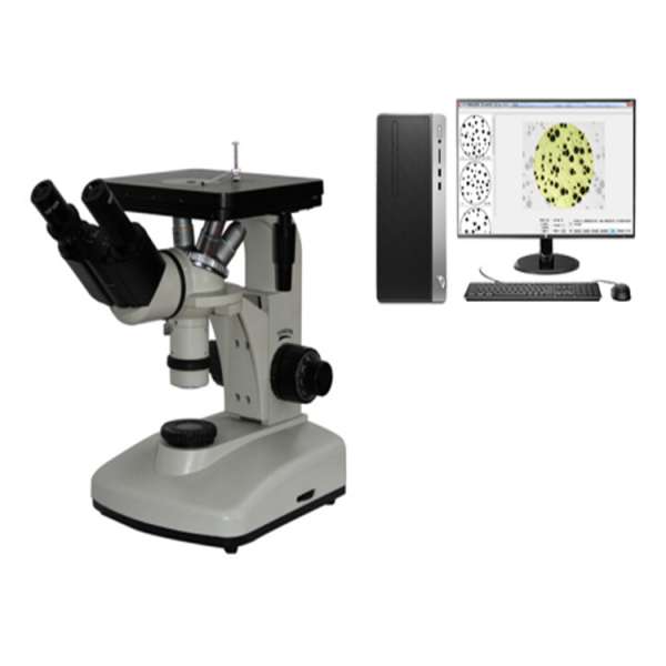 101-AW Binocular inverted metallographic micros