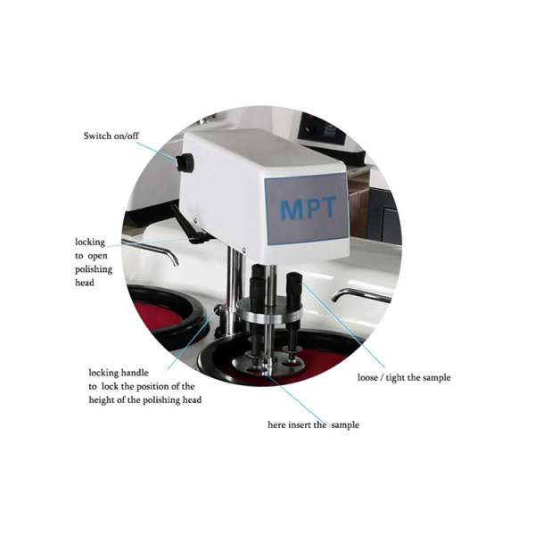 HST-MPT Polishing and Grinding Head