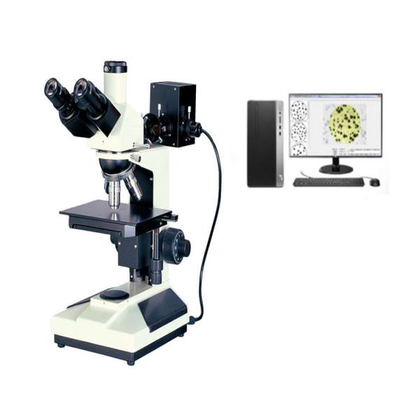 301-BW Trinocular upright metallographic micros