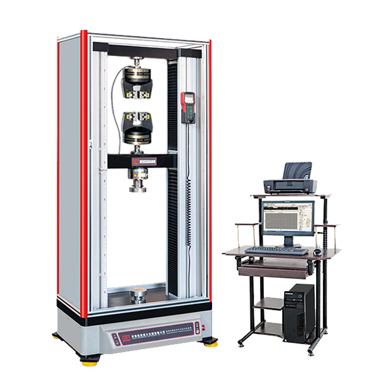 50kN 100kN 5Ton 10Ton  Electronic Universal testing machine with pneumatic side action grip