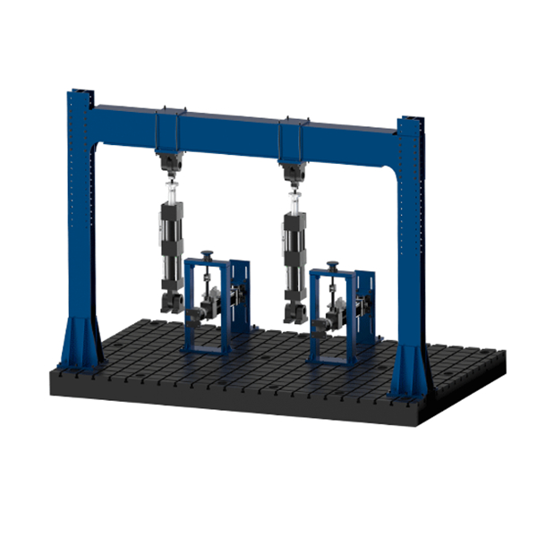 HTS-PLS electro-hydraulic servo multi-channel coordinated loading test system