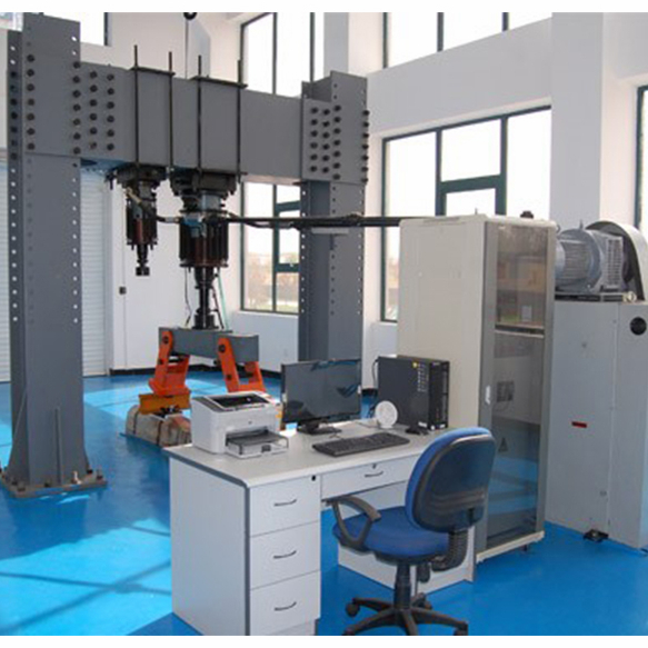 Electro-hydraulic servo axle housing bending test system