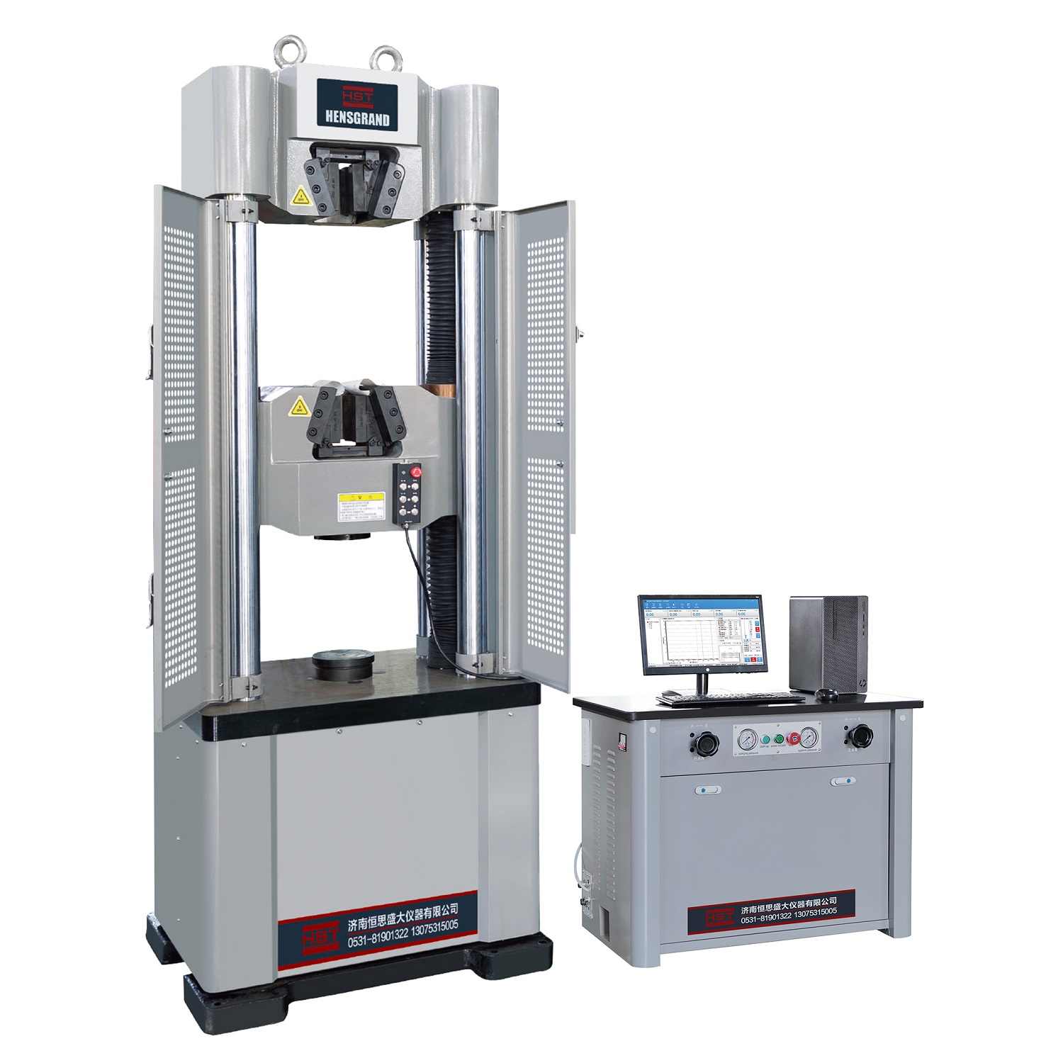 WEW-600D 600Kn 60Ton Computer Display Steel Bar Tensile Testing Machine