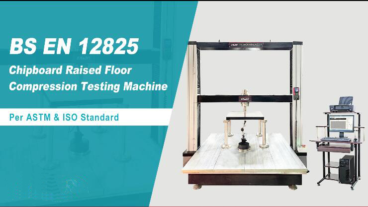 BS EN 12825 Chipboard Raised Floor Compression Testing Machine