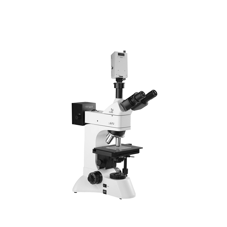 A15.0505-D Computer Type Trinocular  Upright Multifunction Metallographic Microscope  With Polarizing Darkfield And Dual Lights