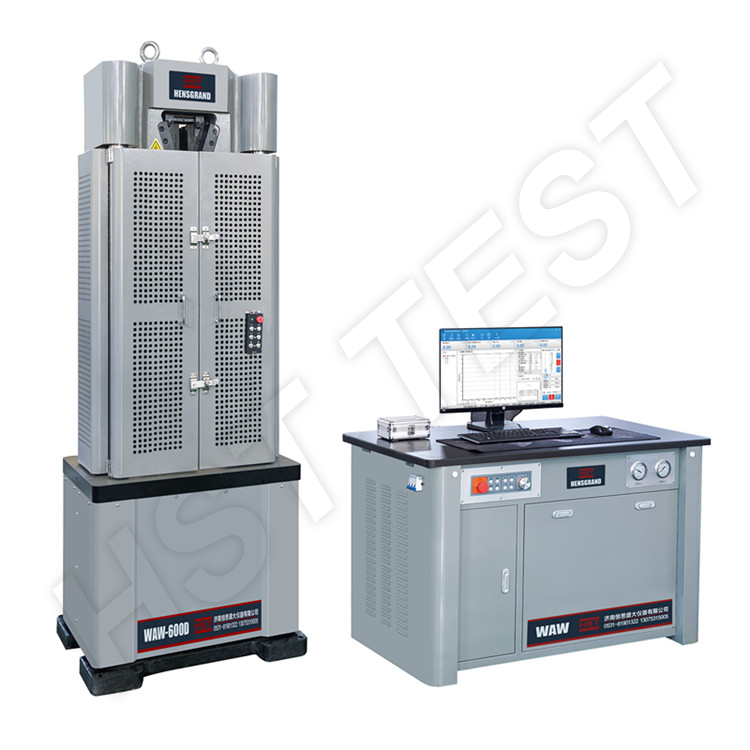 WAW-600D 600KN 60Ton Computer Control Steel Rebar Hydraulic Universal Testing Machine