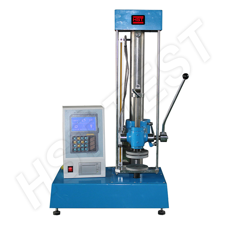 Manual Spring Extension and Compression Testing Machine