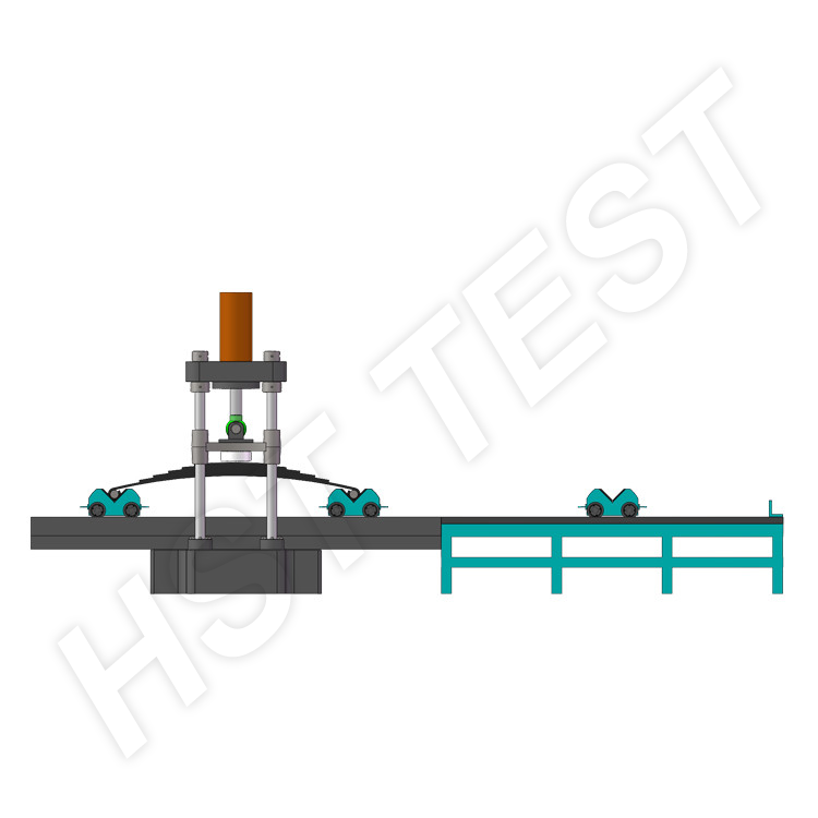 300KN Static and fatigue bean and leaf spring testing machine