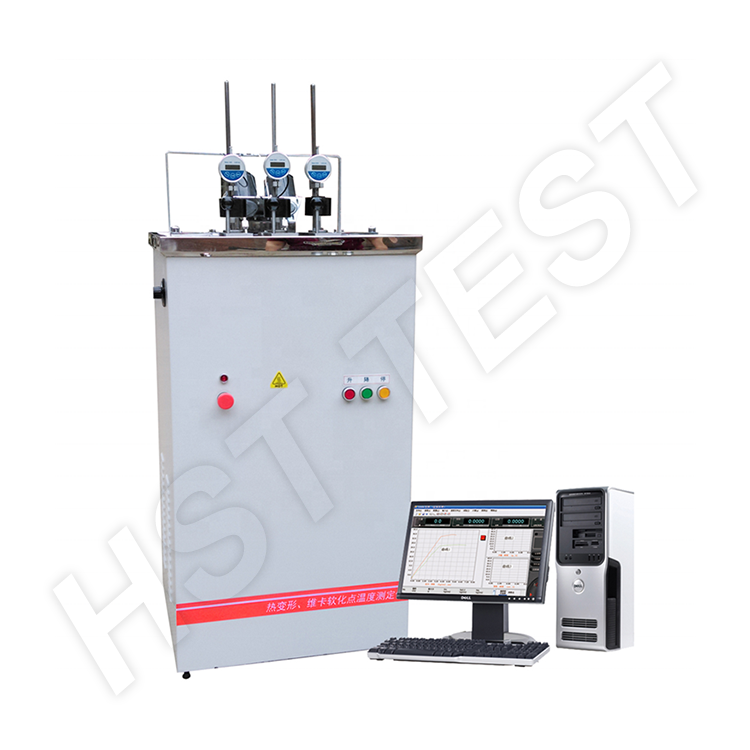 HDTV3003W Plastic VST Softening Point Tester Vicat HDT Tester