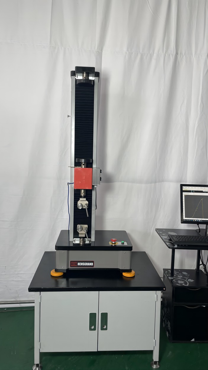 5kn Computer Control Single column Electronic universal testing machine with Winding clamp