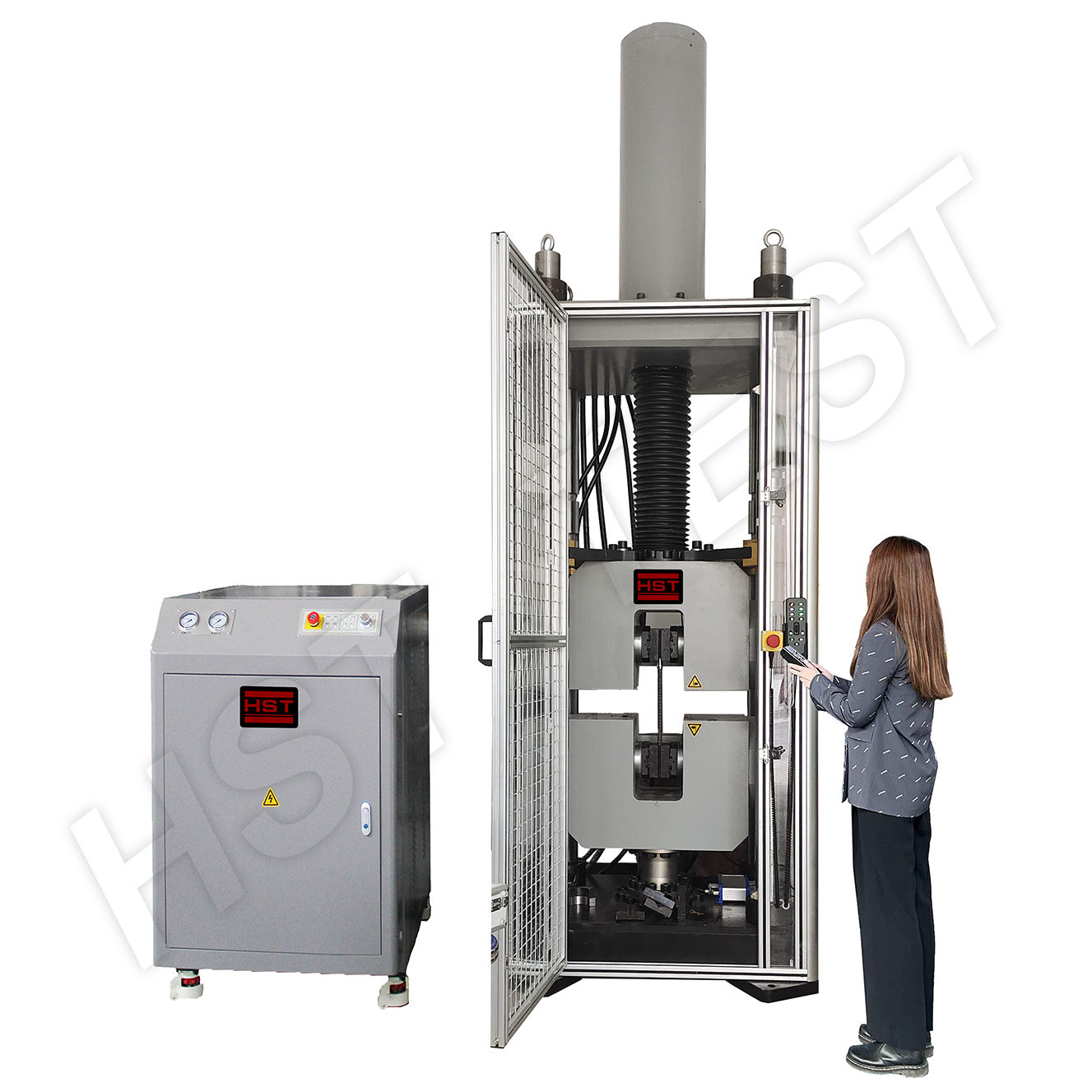 WAW-Q Electro-hydraulic Steel Bar Tensile Testing Machine(2000KN,3000KN)