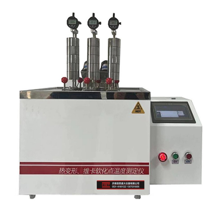 Plastics HDT Vicat Softening Temperature Test Point Tester