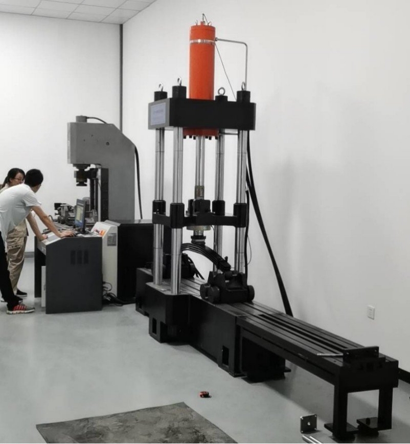 300KN Static and fatigue bean and leaf spring testing machine