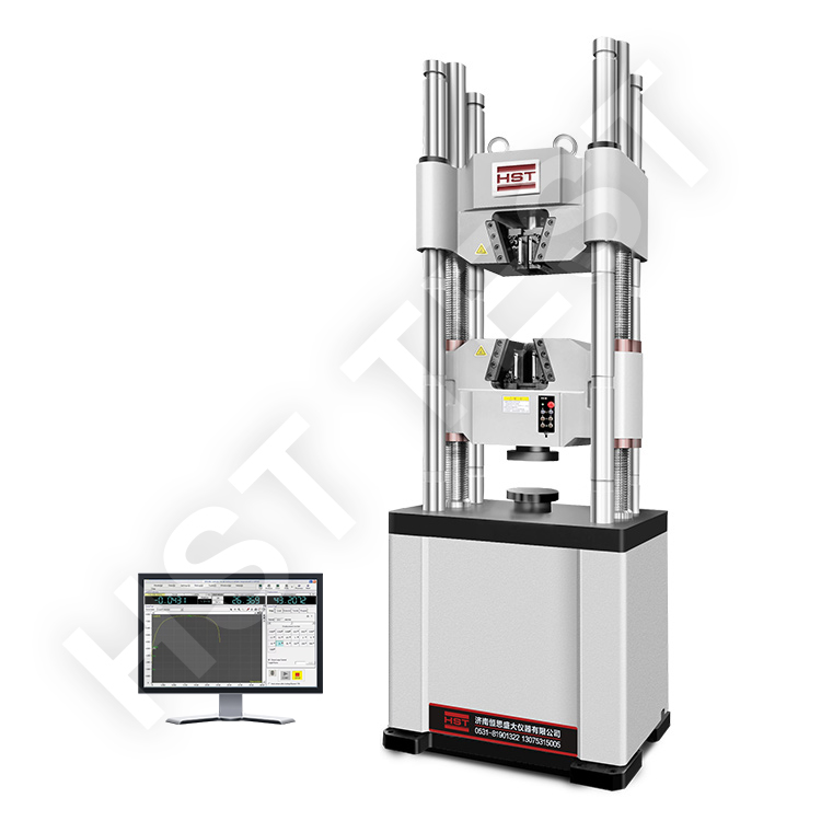 Machine d'essai universelle électro-hydraulique servo commandée par ordinateur WAW-2000D 2000kN 200Ton