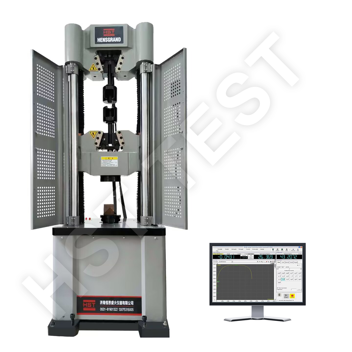 Máquina de teste de tração de parafuso servo controlada