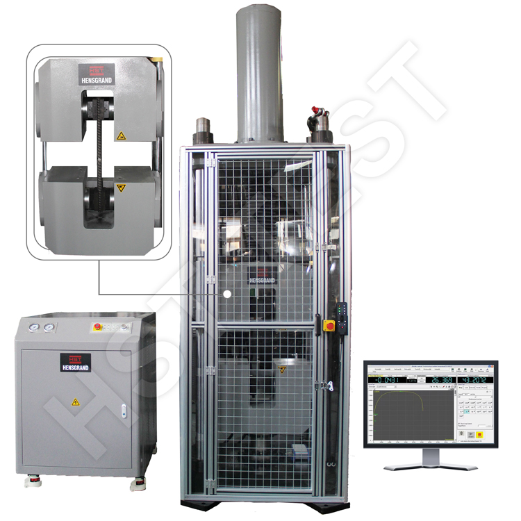 Máquina de teste de tensão de servo-barra eletro-hidráulica WAW-Q (600KN, 1000KN)
