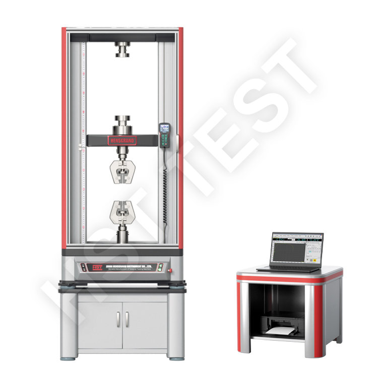 Table Type 5kN 10kN 20kN computer control electronic universal testing Machine with pneumatic side wedge grip