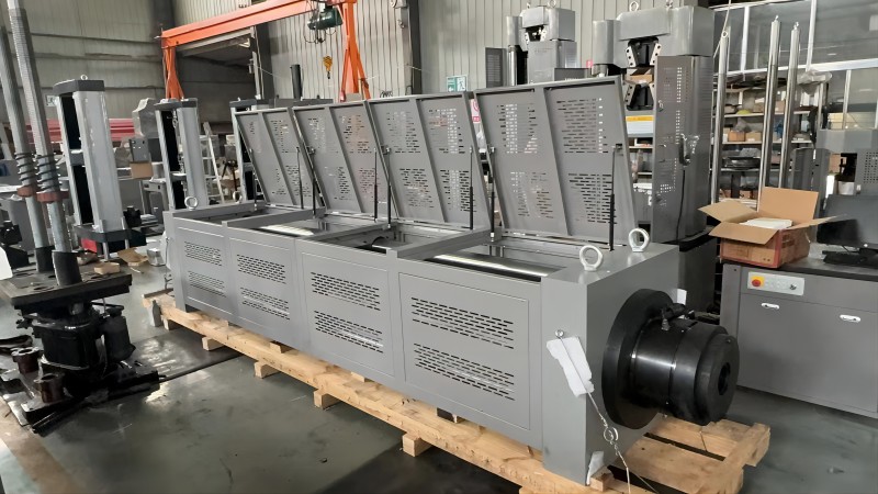 GB/T14370  JTT 329  HST-MJW Series Steel Strand Static Load Anchorage Testing Machine