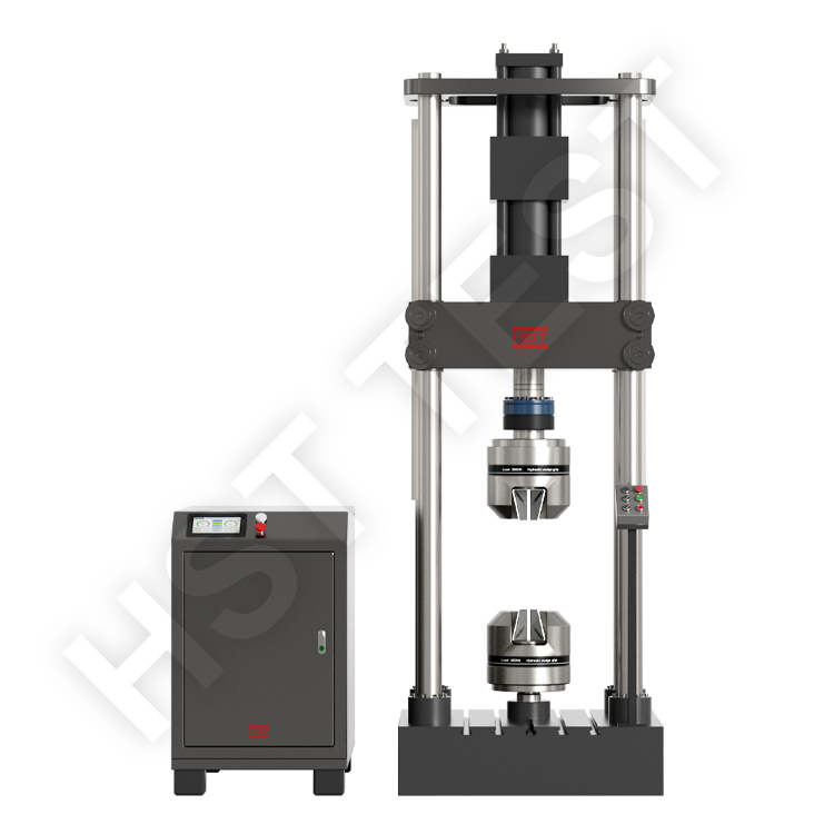 HST-HFT-A Series 500kN 1000kn electro-hydraulic servo static and dynamic universal testing machine