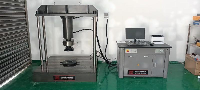 HST-YJW Series Computer Control Manhole Cover Compression Testing Machine