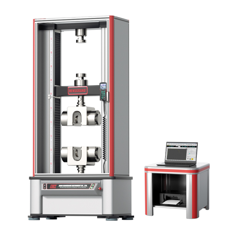 200/300KN Metal Material Universal Electronic Tensile Testing Machine With Hydraulic Flat Push Grip