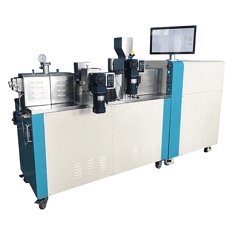 HST-JL-200B Building Block (vacuum) Parallel Twin Screw Extrusion platform + mixer Torque Rheometer