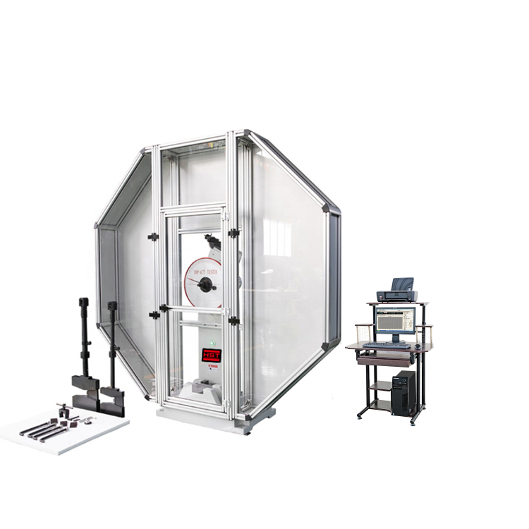 HST-JBW300BP/500BP Computer Control Pendulum Impact Testing With fully enclosed protective cover Machine(300J/500J)